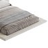 Cesar Suede Fabric Contemporary Minimalist Bed Frame King Size - Thumbnail 17