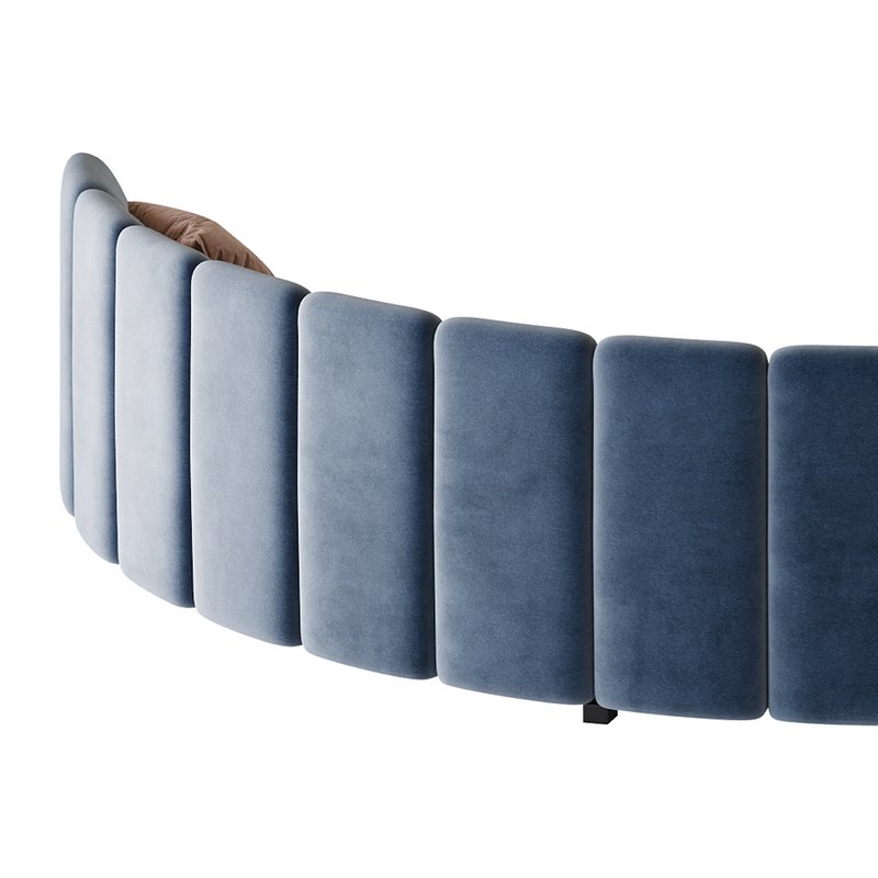 Lando modular curved seat Image 18