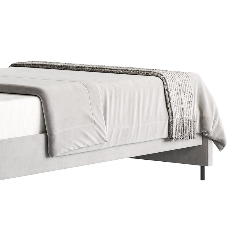 Upholstered bed frame Image 19
