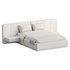 American Queen Size Bed Offered in Velvet with Floating Nightstands - Thumbnail 20