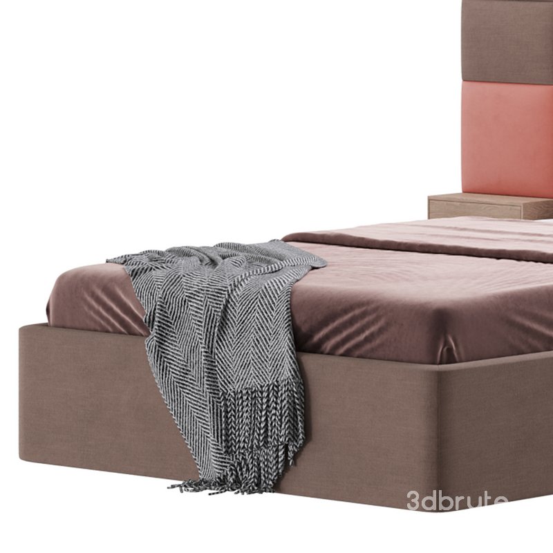 Double bed Roche Bobois COURCHEVEL Image 2