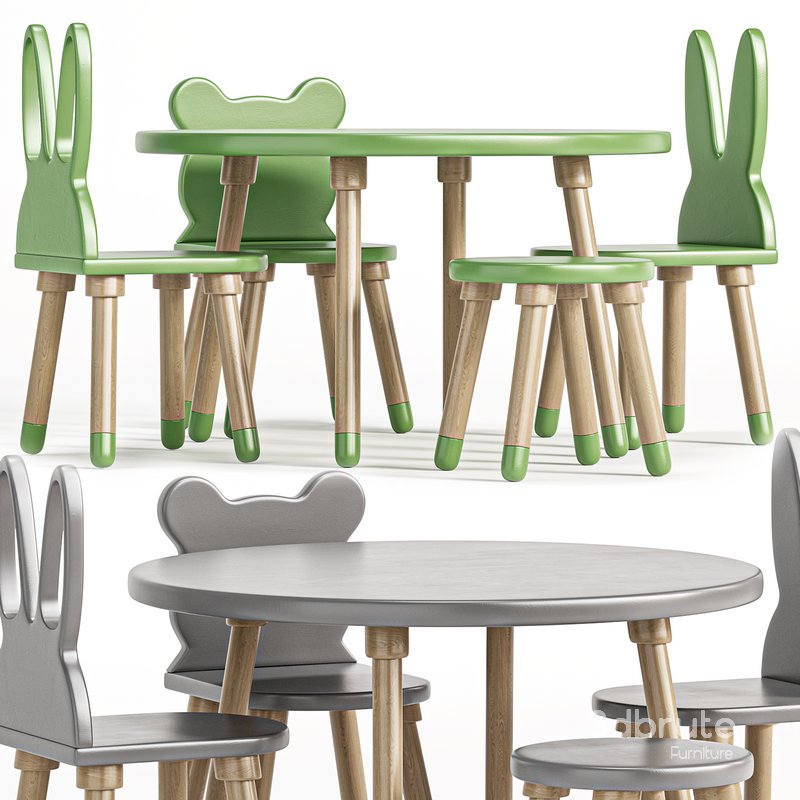 Children’s table and chair set Image 1