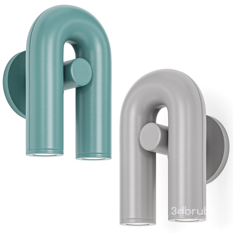 Wall lamp FANNY Black ImperiumLoft Image 2