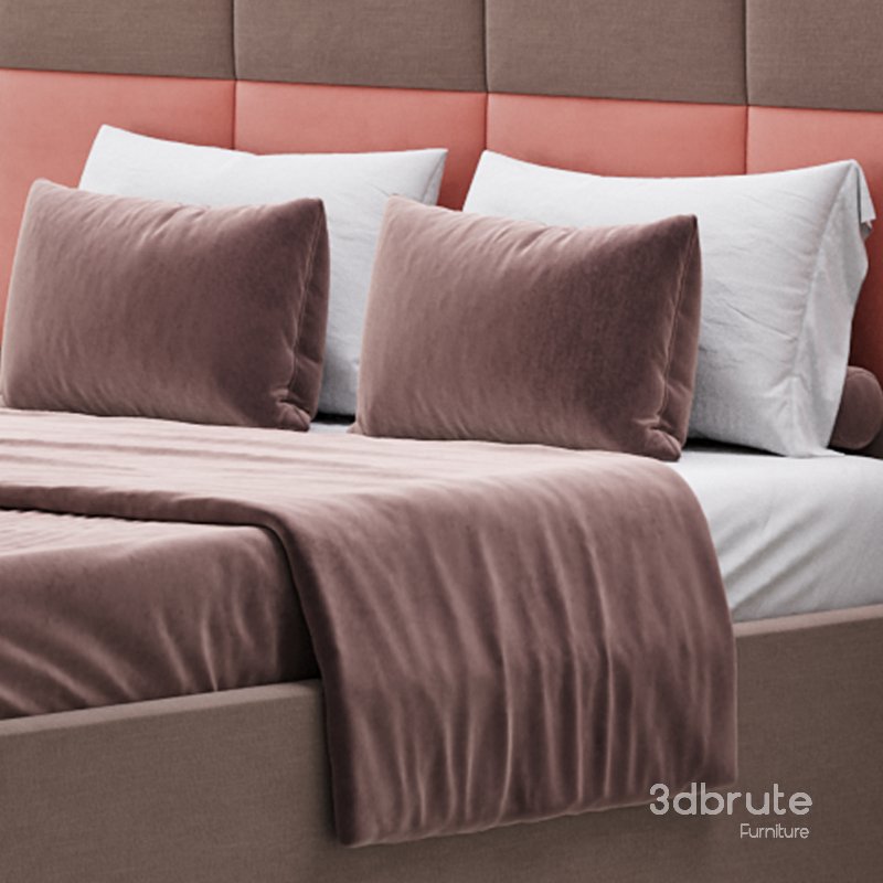 Double bed Roche Bobois COURCHEVEL Image 5