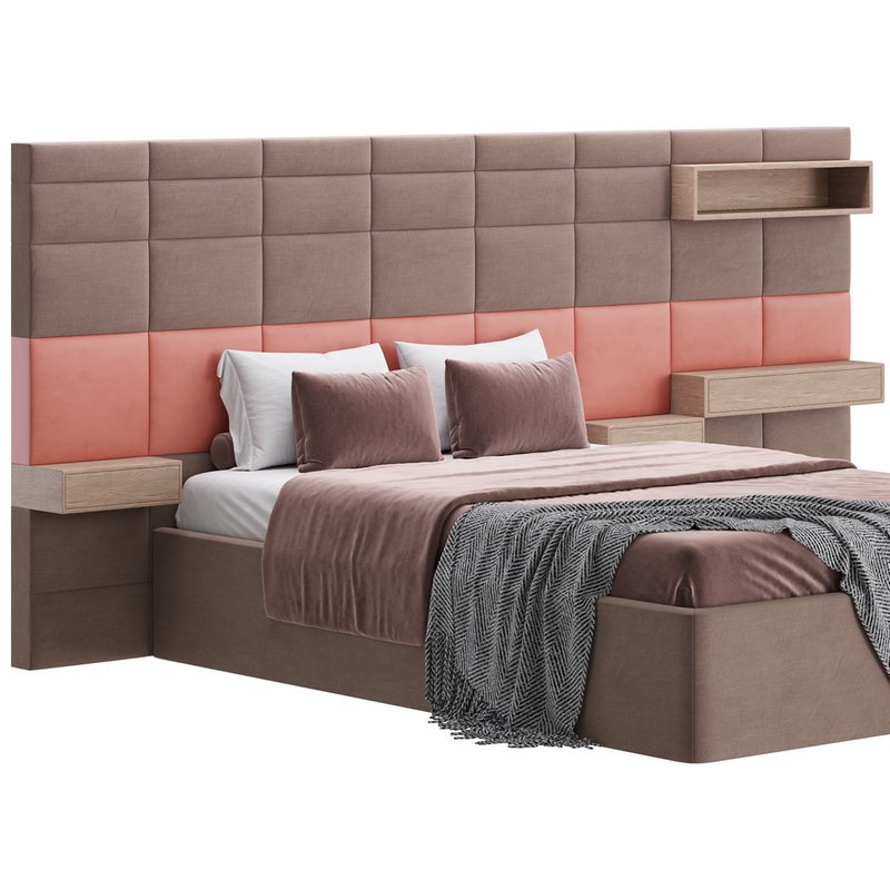 Double bed Roche Bobois COURCHEVEL Image 6