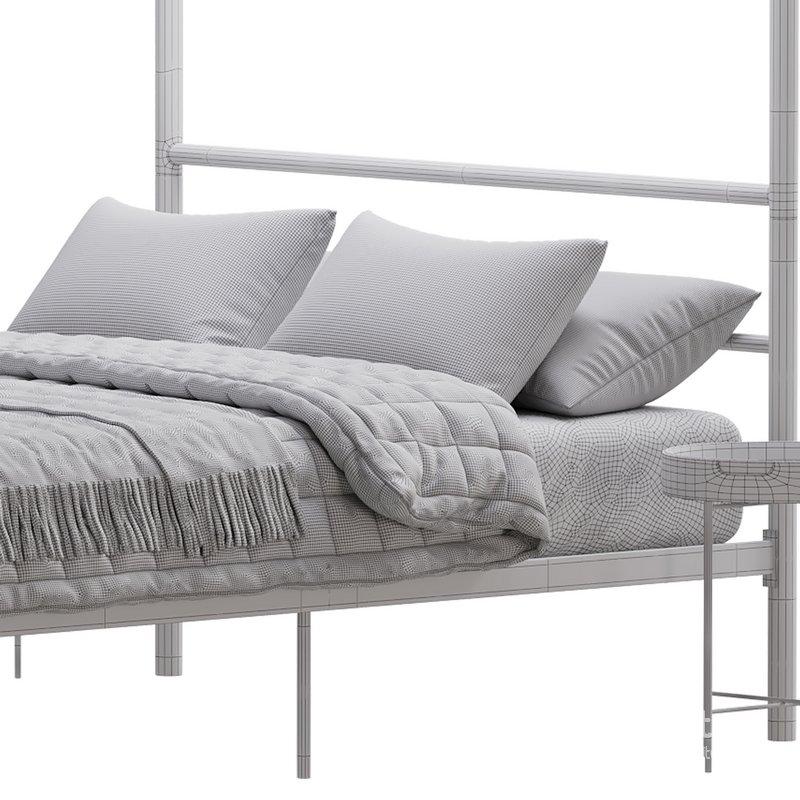 Mainstays Metal Canopy bed Image 24