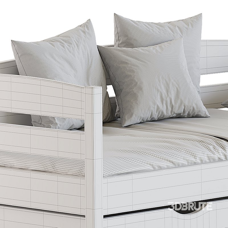 Alina bed with drawers Image 23