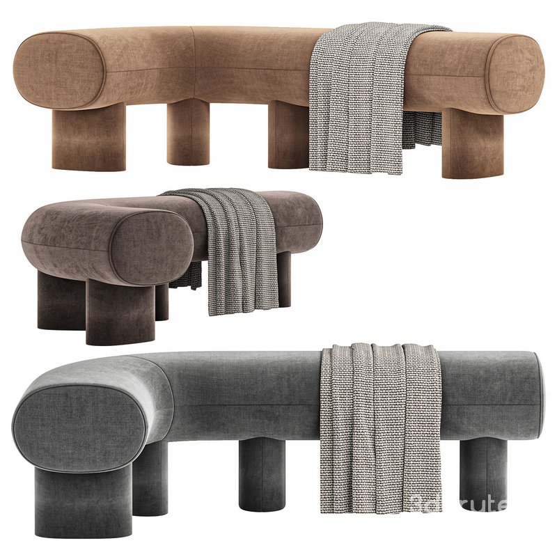 Litho Long Bench Image 2