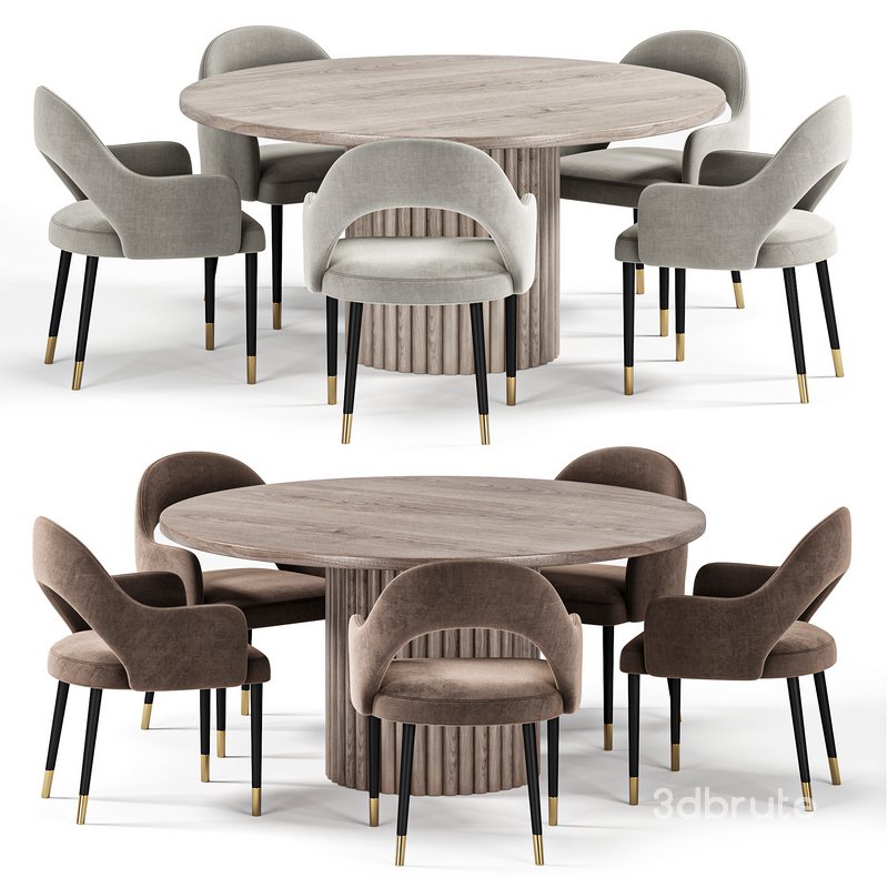 Bakergo Dining Table By Cazarina Image 1