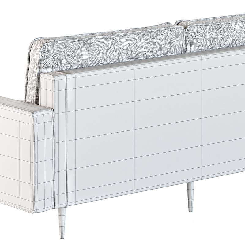 Velvet Fabric Sofa Couch Image 25