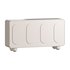 White Solid and Manufactured Wood Sideboard Credenza - Thumbnail 2