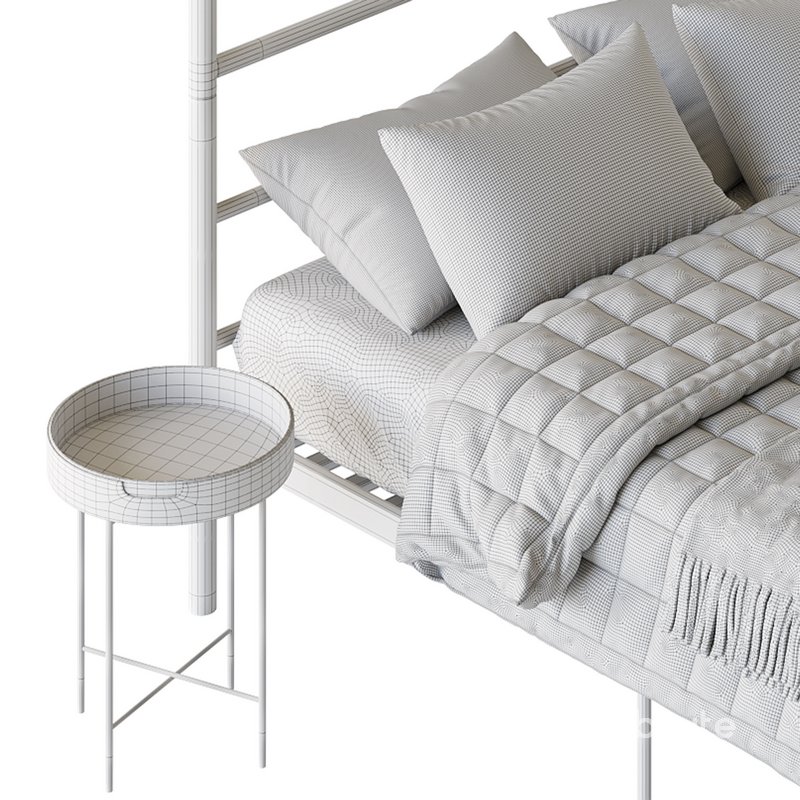 Mainstays Metal Canopy bed Image 26