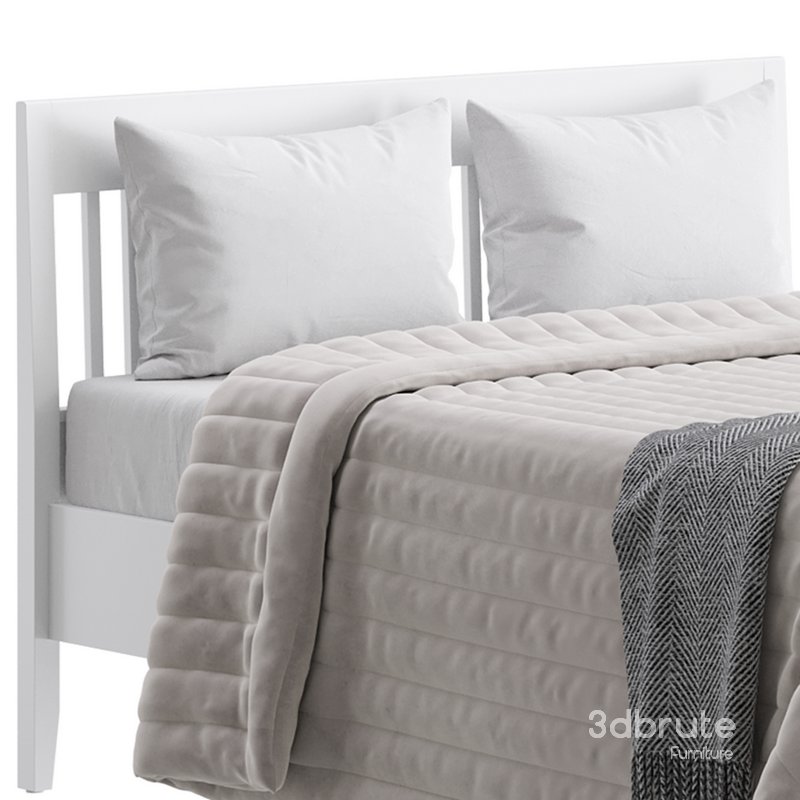 IDANAS bed frame white quenn Image 2