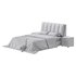 White Modern Twin Bed - Thumbnail 27