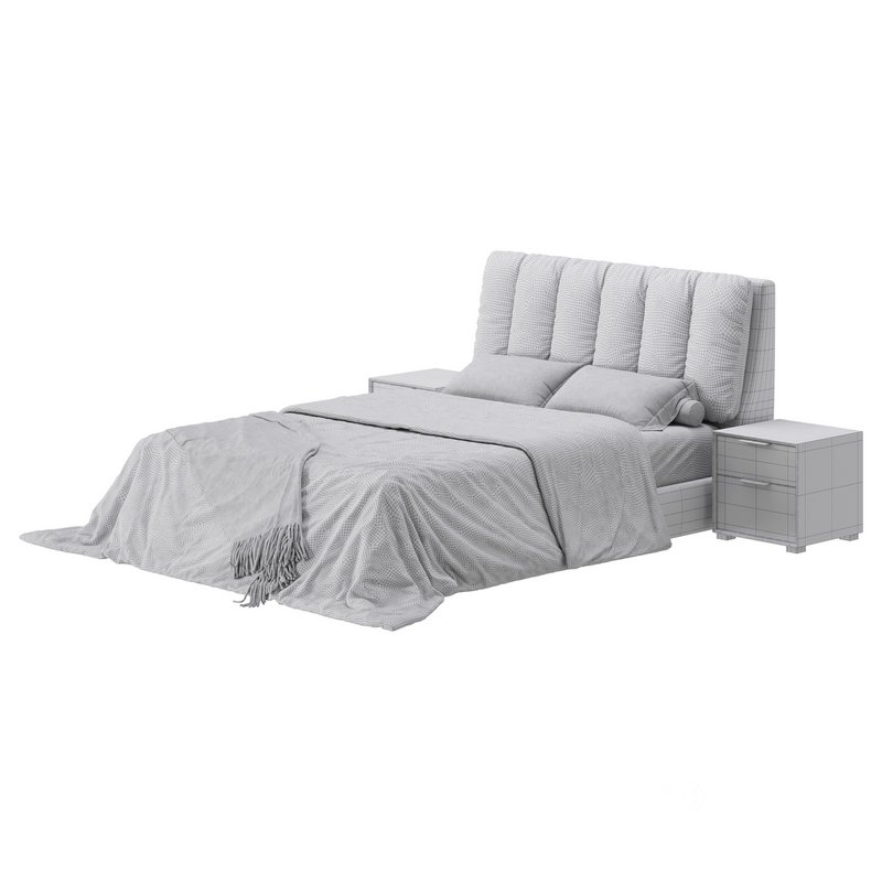 White Modern Twin Bed Image 27