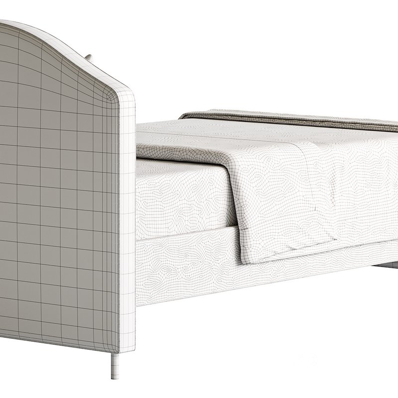 Upholstered bed frame Image 27