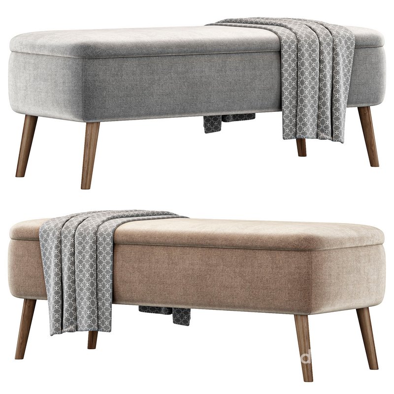 Wylie Bench By Divan Image 2