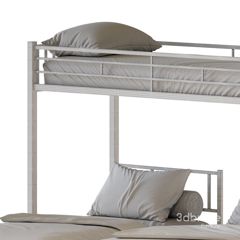Metal Triple Bunk Beds Image 28