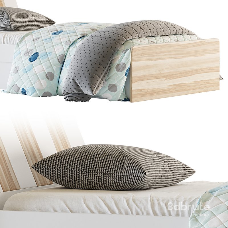 Bed Tomy Niki Lucas Oak A11 Image 2