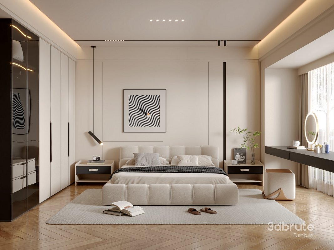 Modern bedroom Image 1