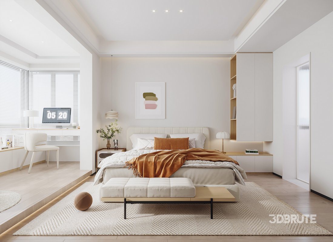 Modern bedroom Image 1