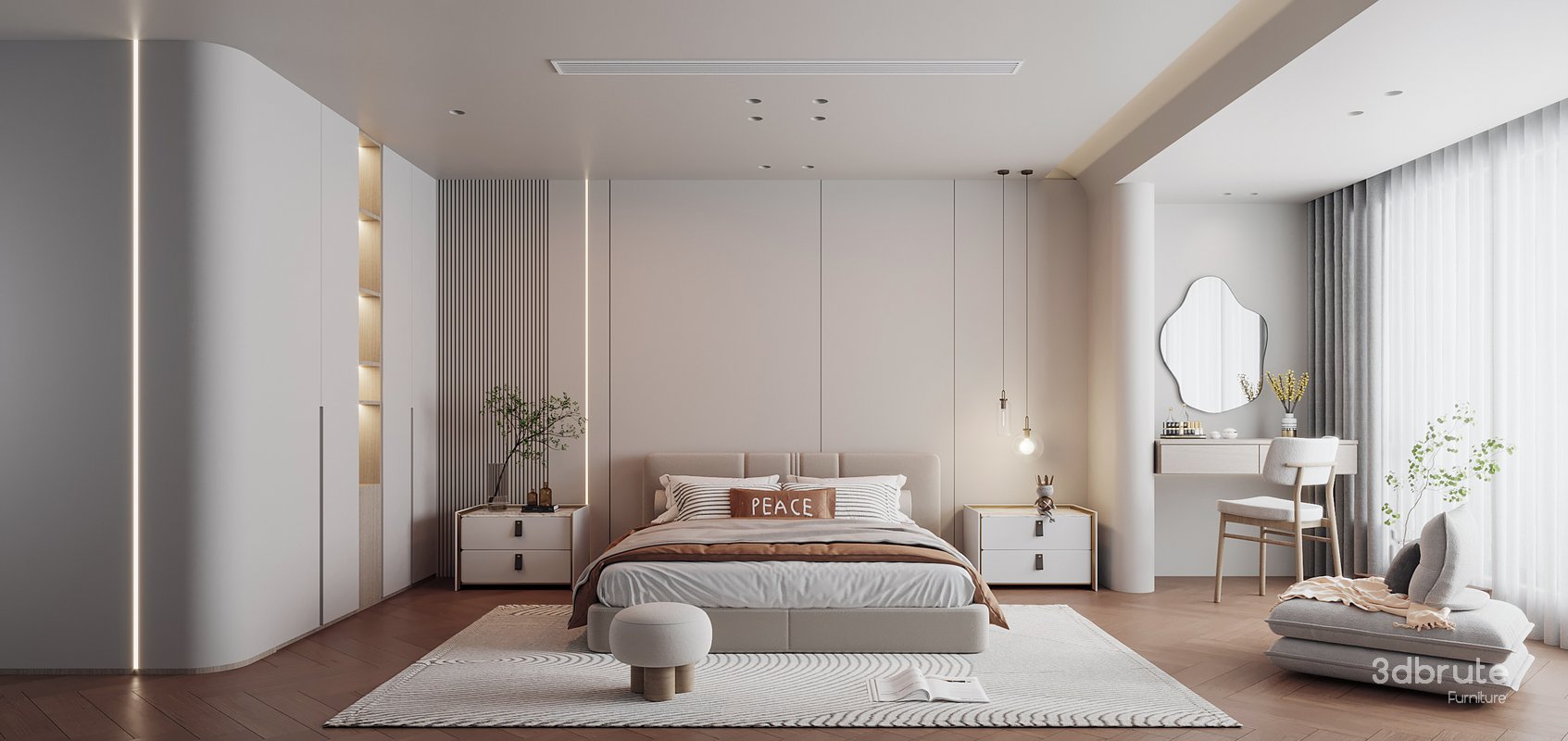 Modern bedroom Image 1