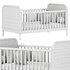 Maren White and Cane Baby Crib By Crateandbarrel - Thumbnail 3