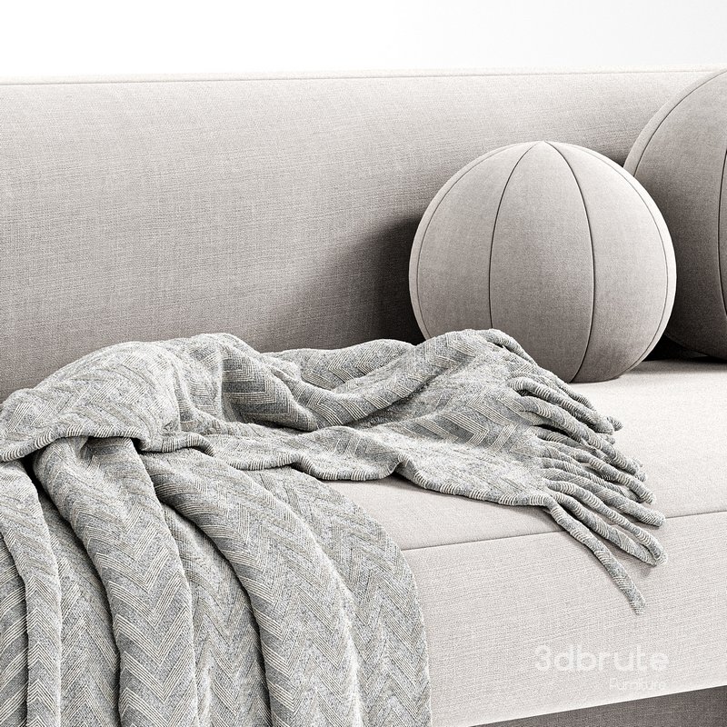 MATRA DEEP TEAL VELVET SOFA BY CB2 Image 4