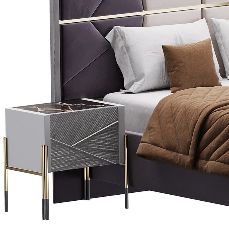 ELITE BEDROOM SET bed Image 6