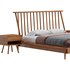Walker Edison Modern Boho Queen Size Solid Wood Platform bed - Thumbnail 3