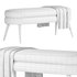 Betty Velvet Bench By Burkedecor - Thumbnail 3