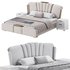 Grey Modern Bed - Thumbnail 3