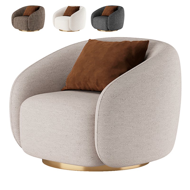 swivel_chair_brice_by_eichholtz Image 1