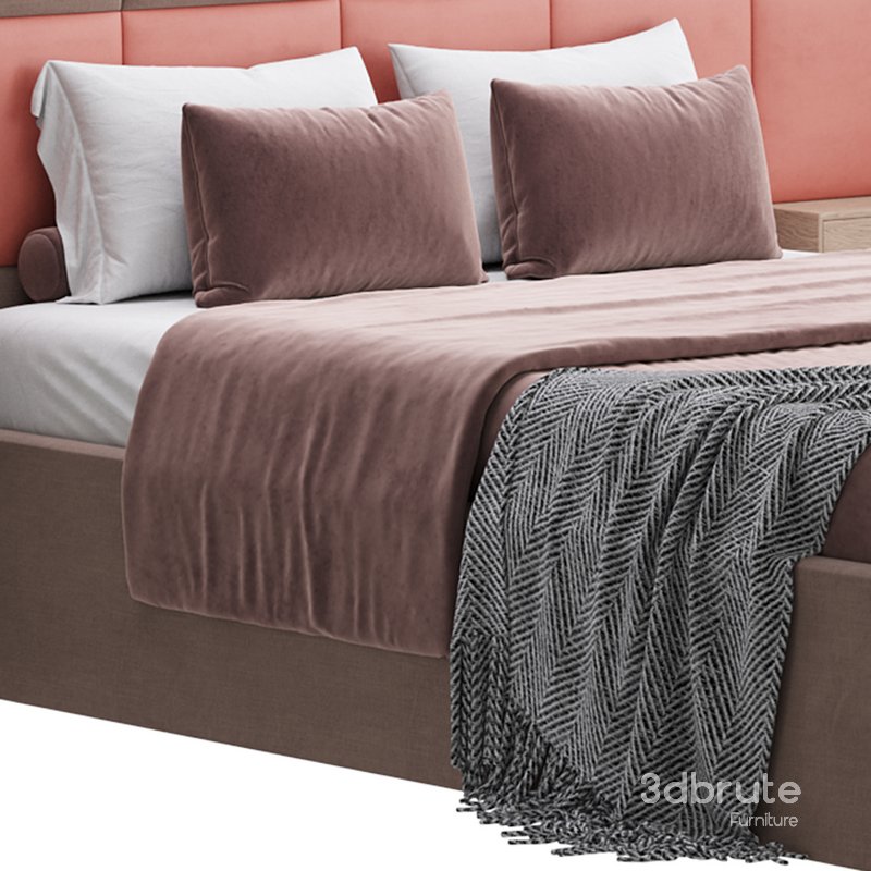 Double bed Roche Bobois COURCHEVEL Image 7