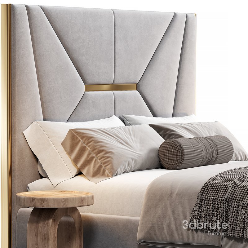 AMBER BEDROOM LUXURY FURNITURE Bed by saberjewels Image 2