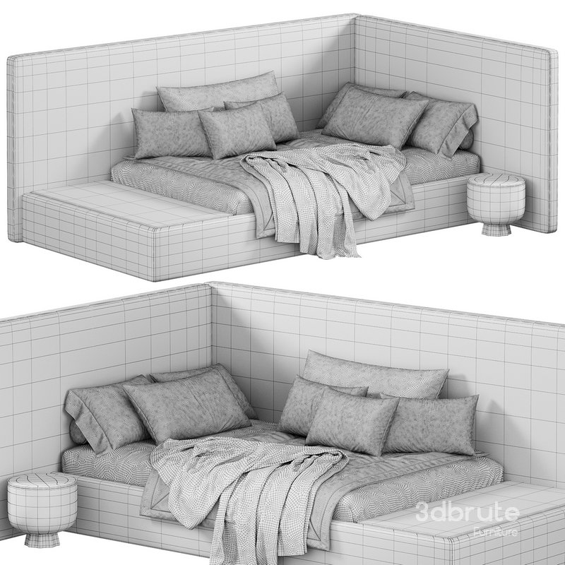 Bed Bagel 2000/1200 by koza home Image 3