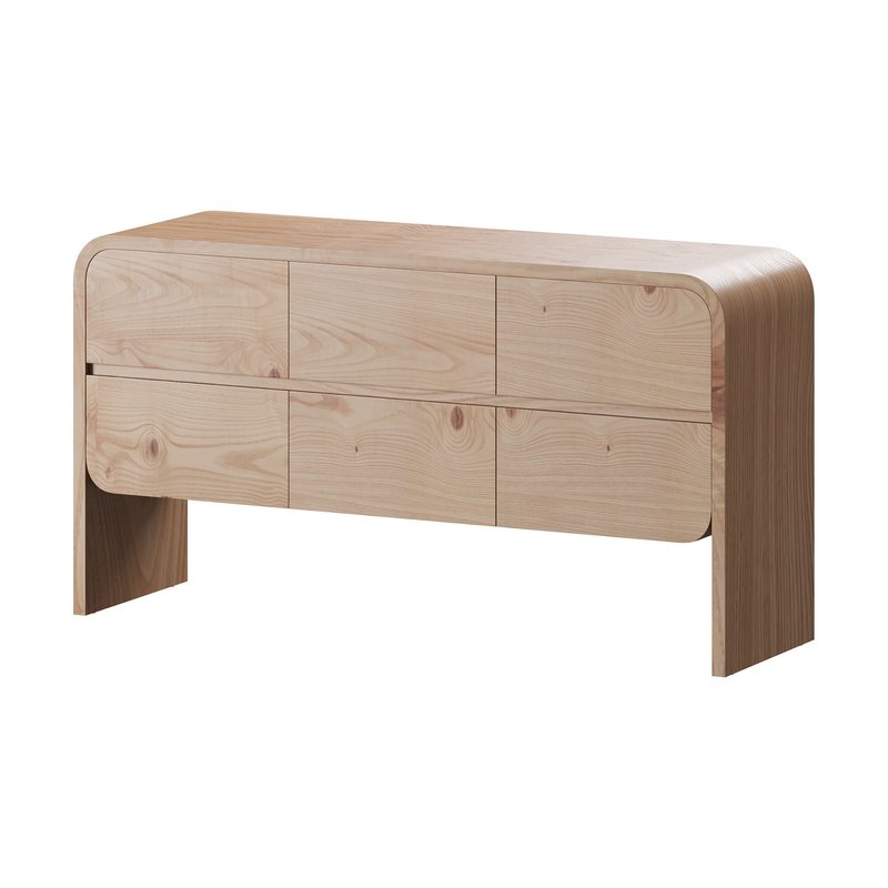 Cortez Natural Floating Dresser by Leanne Ford Image 1