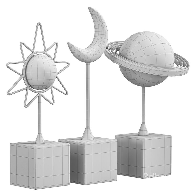 Sun Moon and Planet Decorations By Homiodecor Image 4