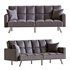 Legend Vansen Sofa Bed in Gray - Thumbnail 1