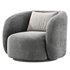 Poole Swivel Lounge Chair By Poly Bark - Thumbnail 4