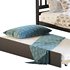 Twin Size Platform Bed Wood Bed Frame with Trundle - Thumbnail 4