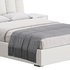 White Modern Twin Bed - Thumbnail 4