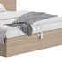 Brown Wooden Panel Bed - Thumbnail 8
