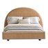 Desirae Flannelette Round Shaped Headboard Bed Frame King - Thumbnail 5