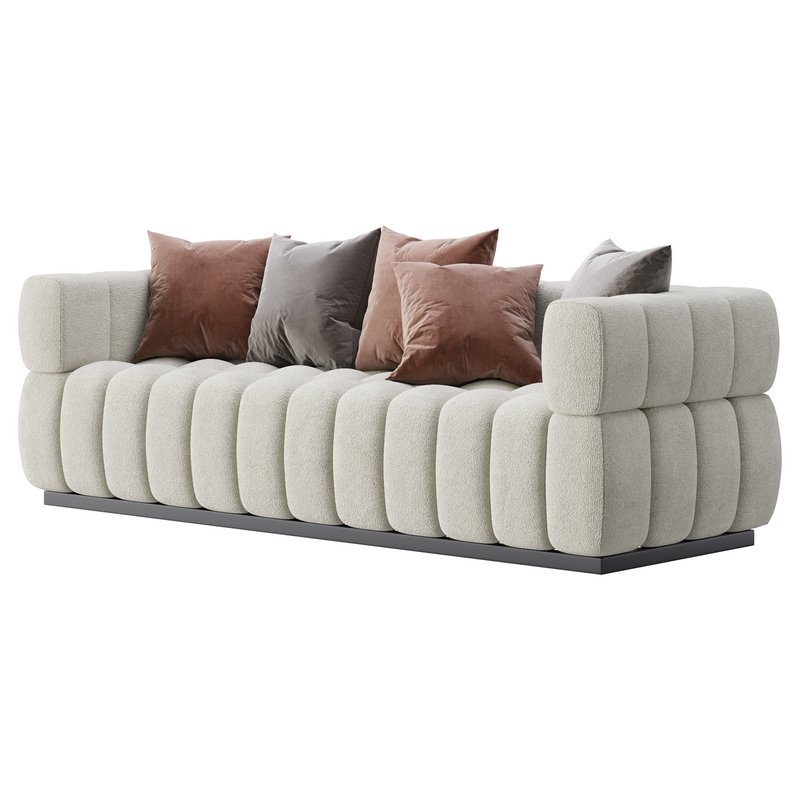 Marat boucle sofa Image 3