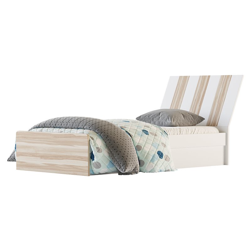 Bed Tomy Niki Lucas Oak A11 Image 4