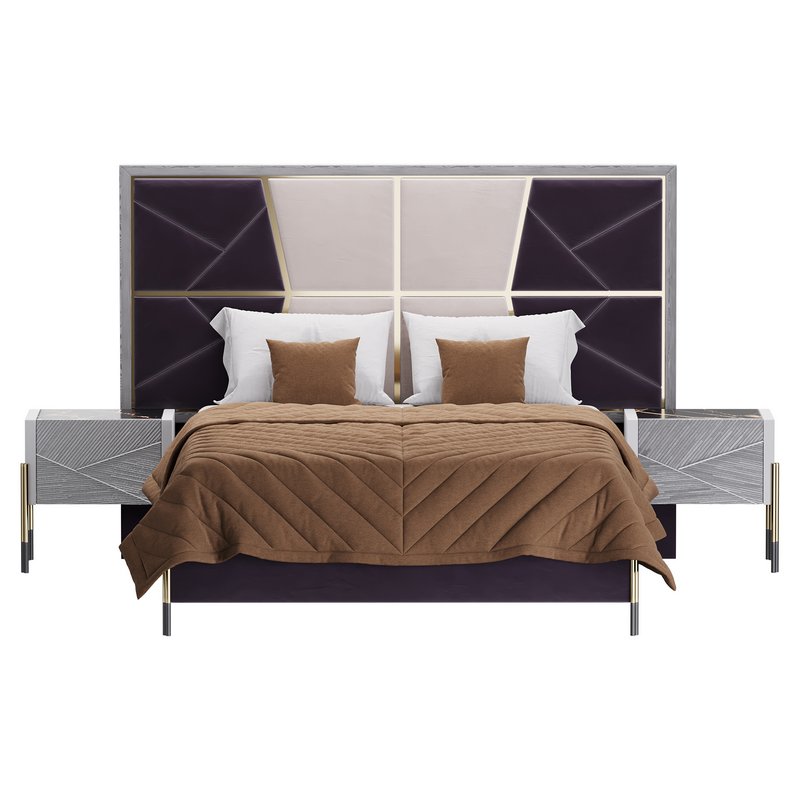 ELITE BEDROOM SET bed Image 9