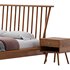 Walker Edison Modern Boho Queen Size Solid Wood Platform bed - Thumbnail 6