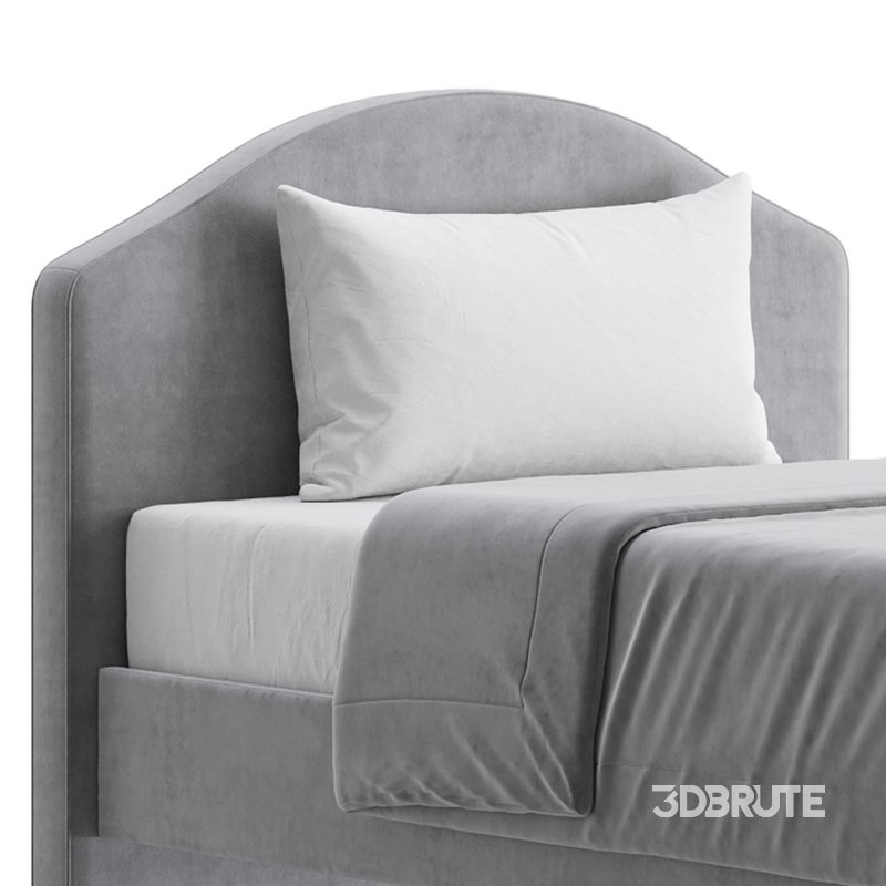 Upholstered bed frame Image 5