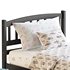 Twin Size Platform Bed Wood Bed Frame with Trundle - Thumbnail 5